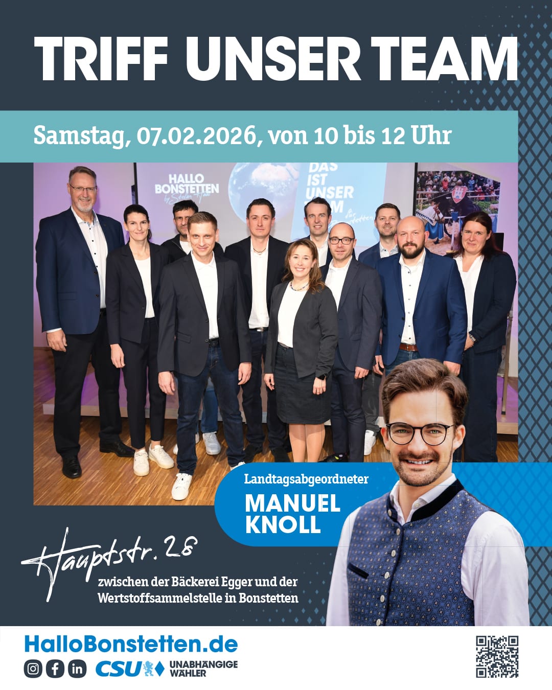 Manual Knoll, Stefan Haas, Hallo Bonstetten