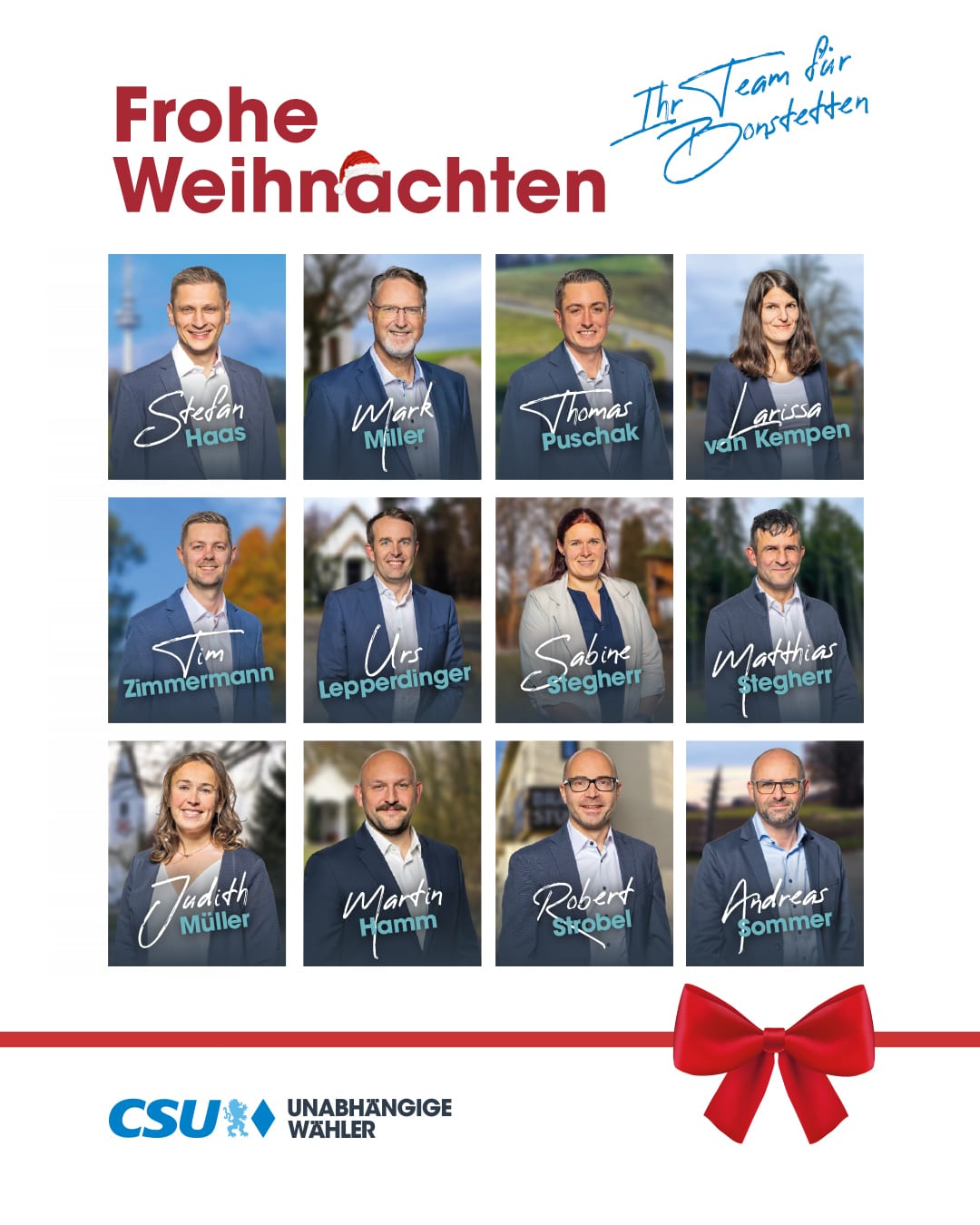 Stefan Haas und Team wünscht Frohe Weihnachten